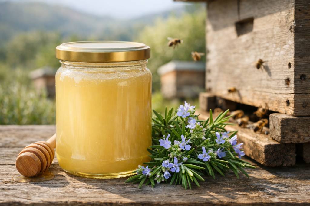 Miel de romarin vertu : pourquoi ce miel est précieux pour votre bien-être et pour l’apiculteur local