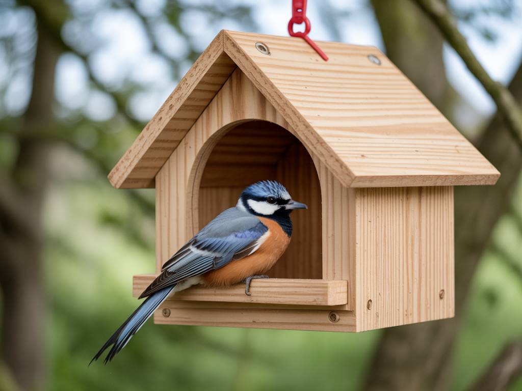 Plan nichoir oiseaux dimensions et étapes de fabrication