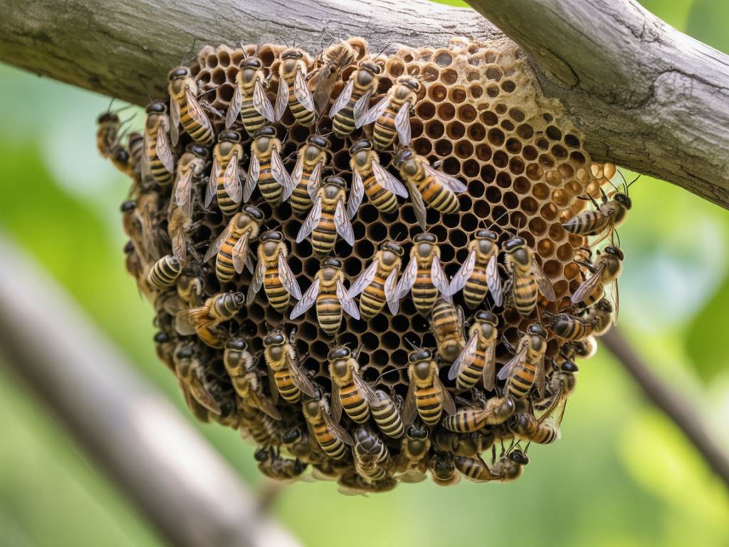 Comment reconnaître un nid de guêpes par rapport à un nid d’abeilles quelles sont les différences entre guêpes et abeilles ?