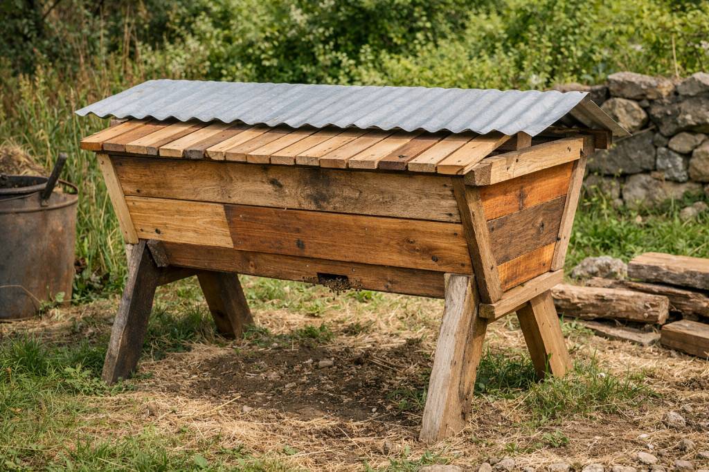 Fabriquer une ruche kenyane avec du bois de récupération pour une apiculture durable et respectueuse des abeilles