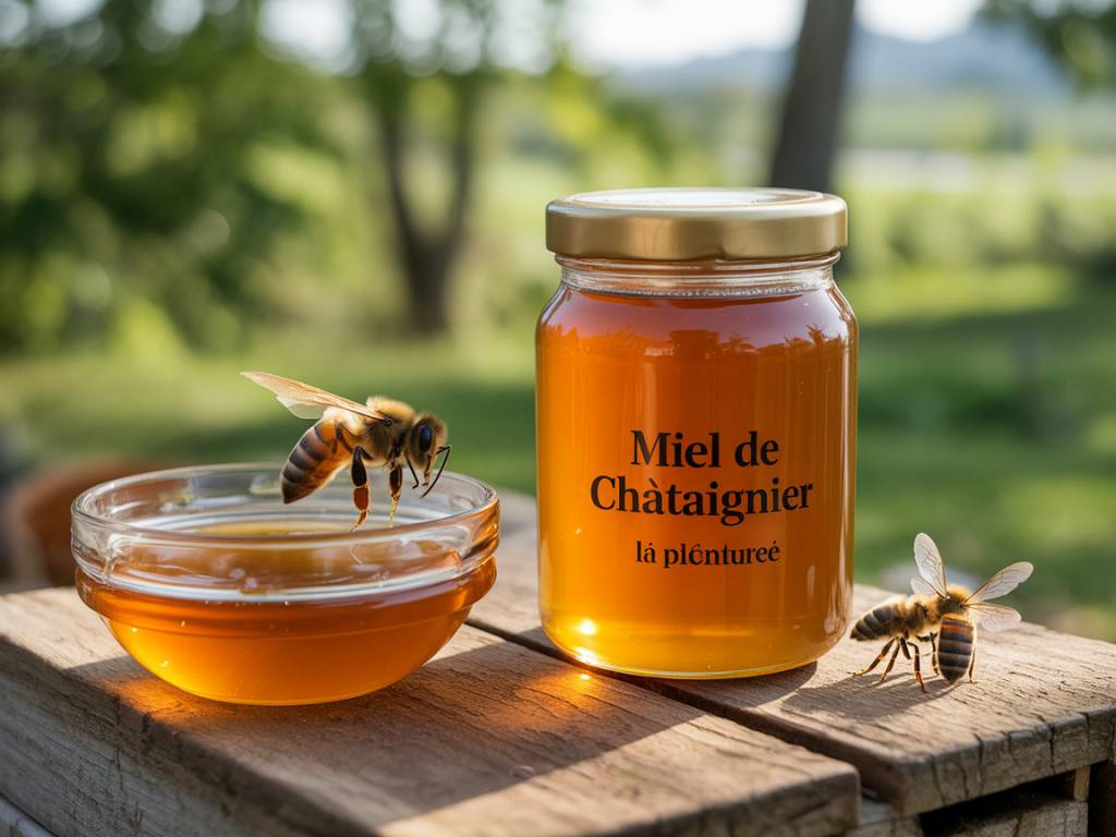 Miel de châtaignier vertus et usages un miel de caractère pour la santé et l’apiculture