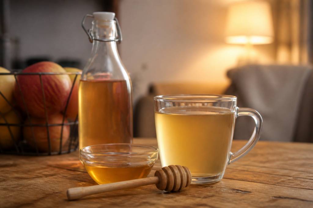 Vinaigre de cidre et miel le soir : bienfaits, usages et précautions