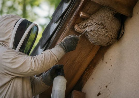 Destruction nid de guepes Corbas : élimination professionnelle des nids de guêpes