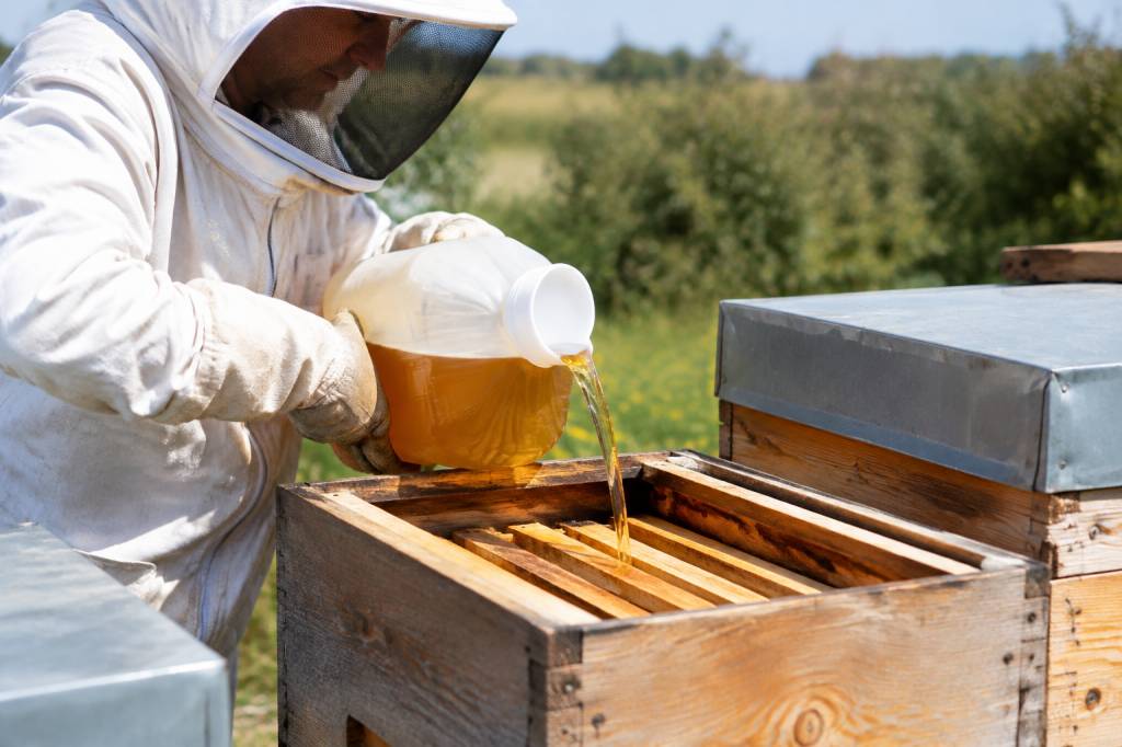 Sirop abeille 70/3 dosage et utilisation pour nourrir les abeilles